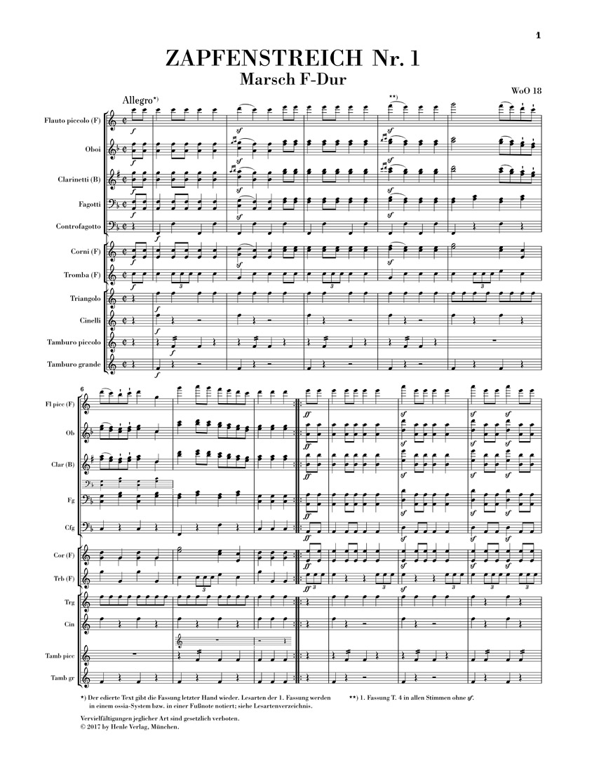 Anderes Coverbild Werke für Militärmusik und Panharmonikon