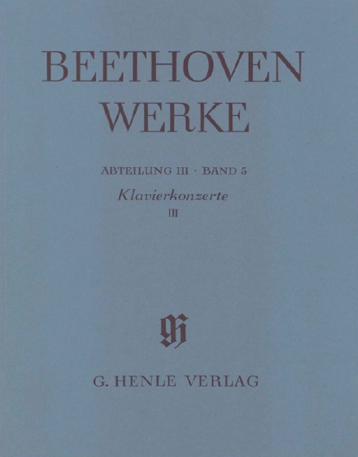 Vorderes Coverbild Klavierkonzerte III
