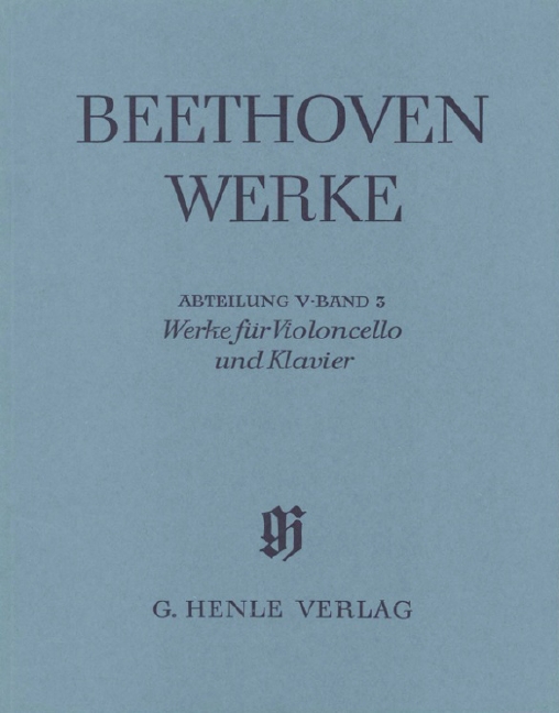 Vorderes Coverbild Werke für Violoncello und Klavier