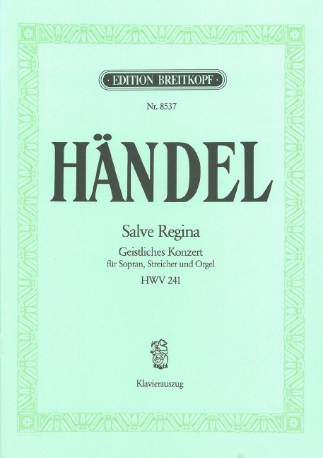 Anderes Coverbild Salve Regina HWV 241
