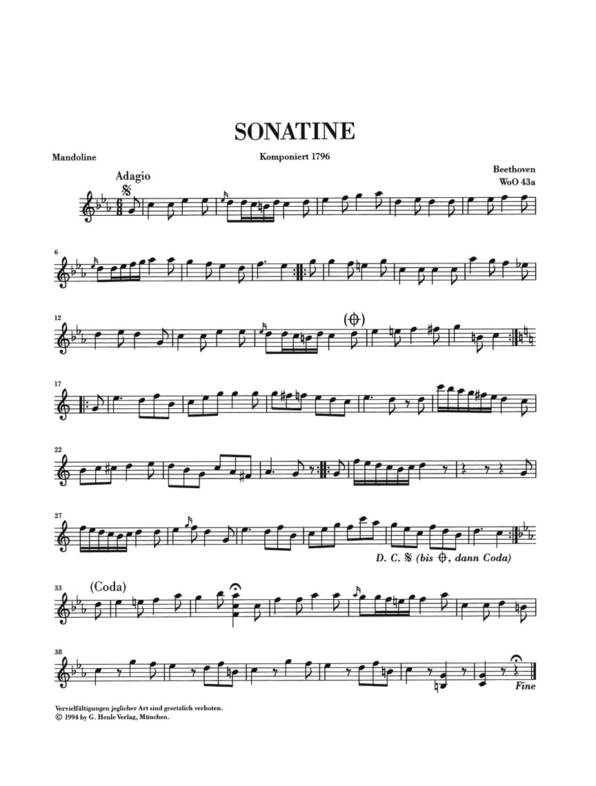 Anderes Coverbild Werke für Mandoline und Klavier