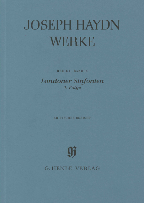 Vorderes Coverbild Londoner Sinfonien 4. Folge