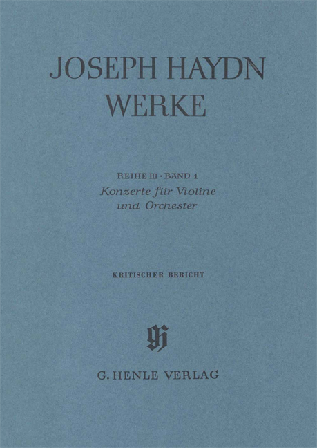 Vorderes Coverbild Violinkonzerte