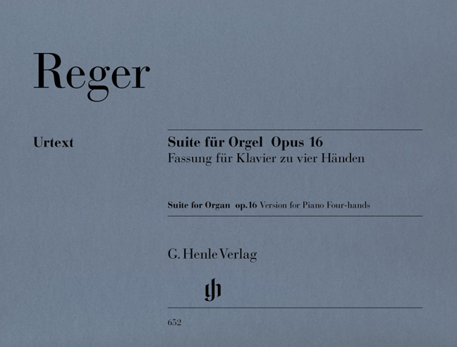 Vorderes Coverbild Suite für Orgel e-moll op. 16