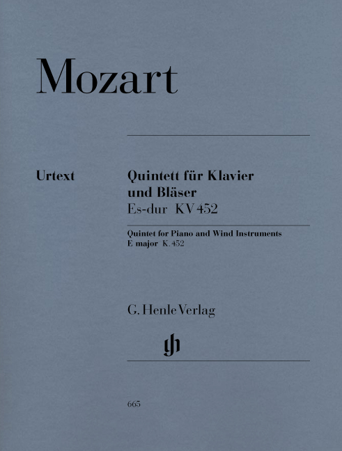 Vorderes Coverbild Quintett Es-dur KV 452