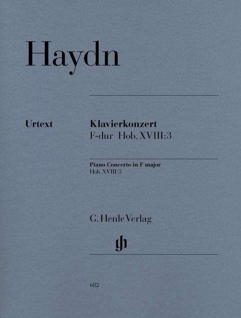 Vorderes Coverbild Klavierkonzert F-dur Hob. XVIII:3
