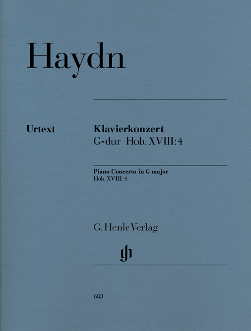 Vorderes Coverbild Klavierkonzert G-dur Hob.XVIII:4