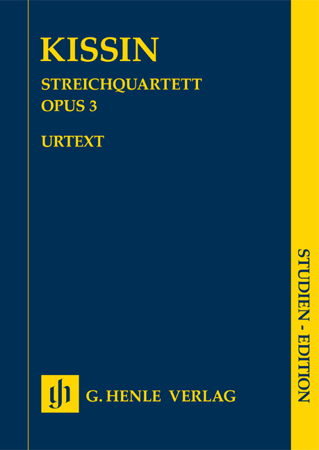 Vorderes Coverbild Streichquartett op. 3