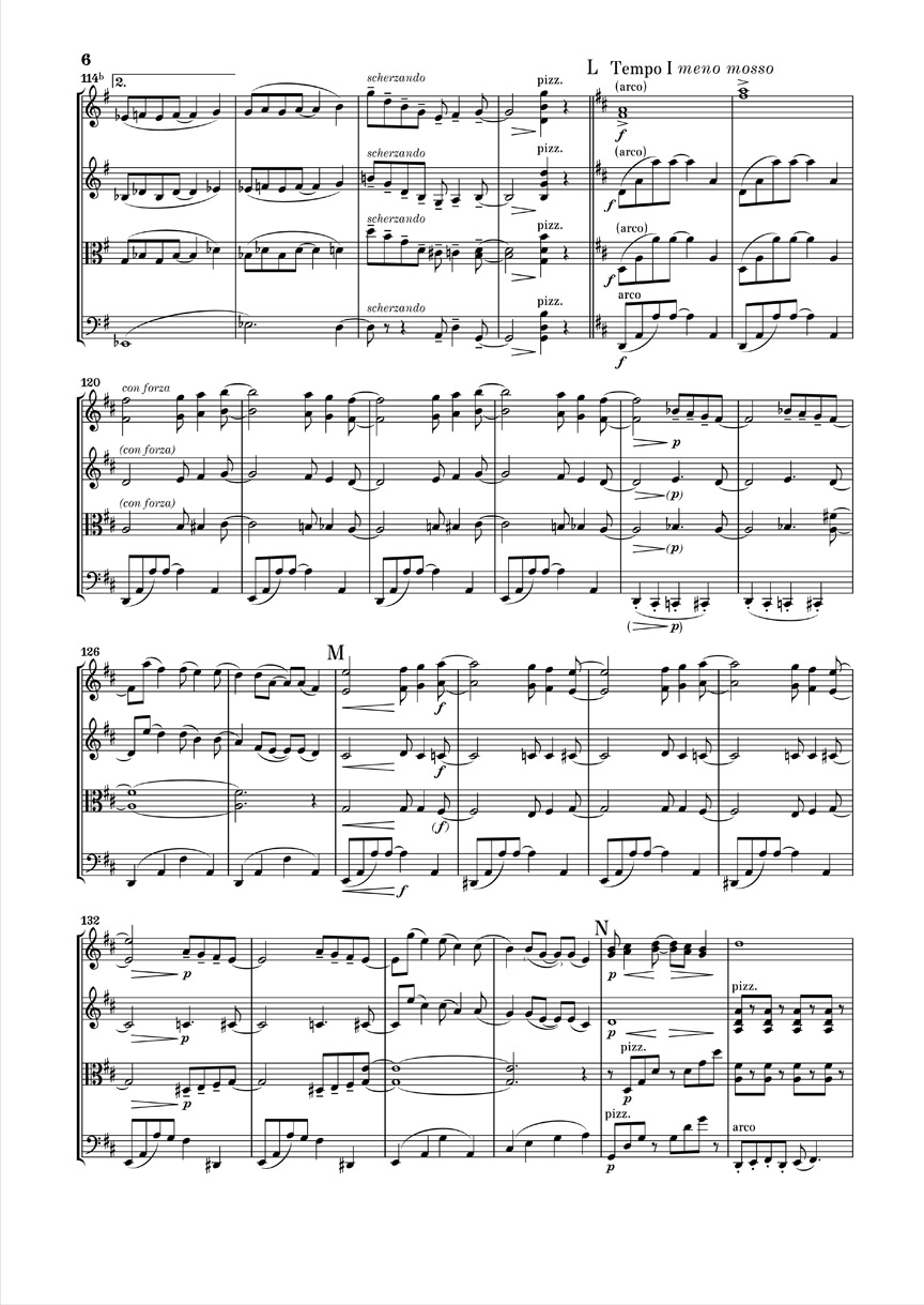 Anderes Coverbild Lullaby für Streichquartett