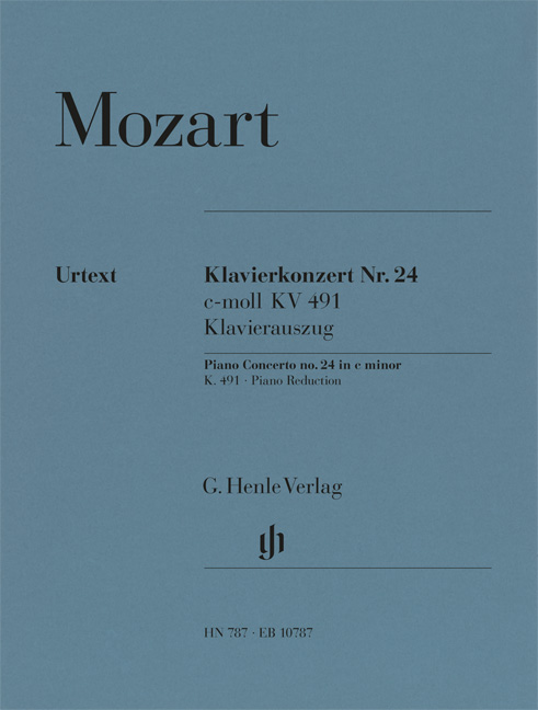 Vorderes Coverbild Klavierkonzert c-moll KV 491