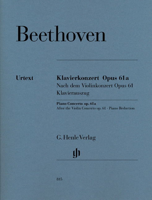 Vorderes Coverbild Klavierkonzert op. 61a