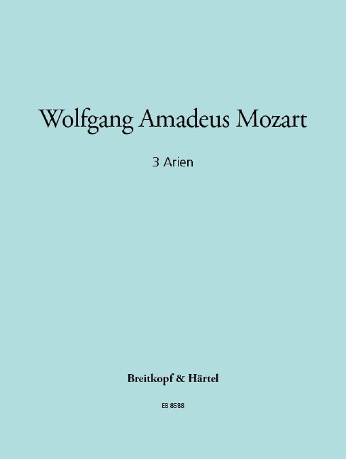 Anderes Coverbild Drei Arien (Nozze di Figaro, Don Giovanni)