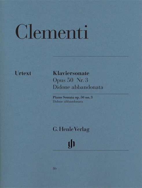 Vorderes Coverbild Klaviersonate g-moll op. 50,3 "Didone abbandonata"