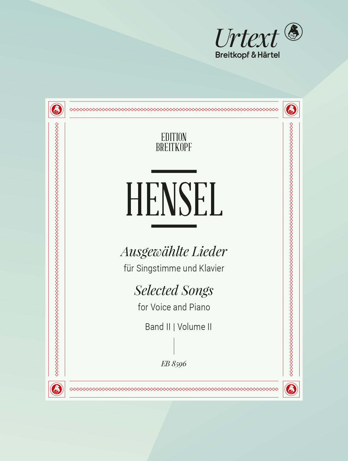 Anderes Coverbild Ausgewählte Lieder, Band 2