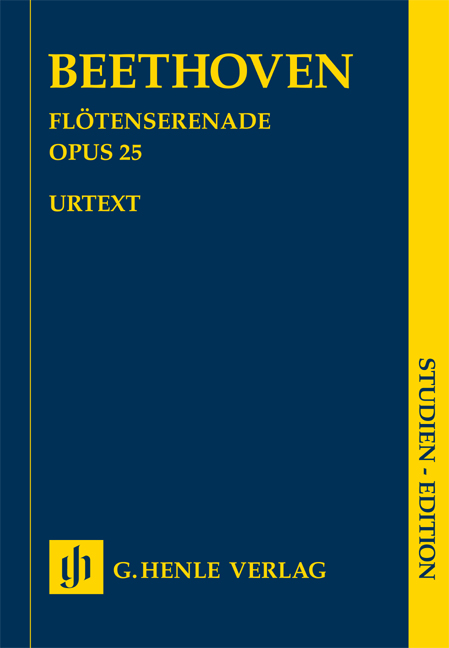 Vorderes Coverbild Serenade op. 25 für Flöte, Violine und Viola