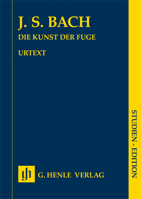Vorderes Coverbild Die Kunst der Fuge für Cembalo (Klavier) BWV 1080