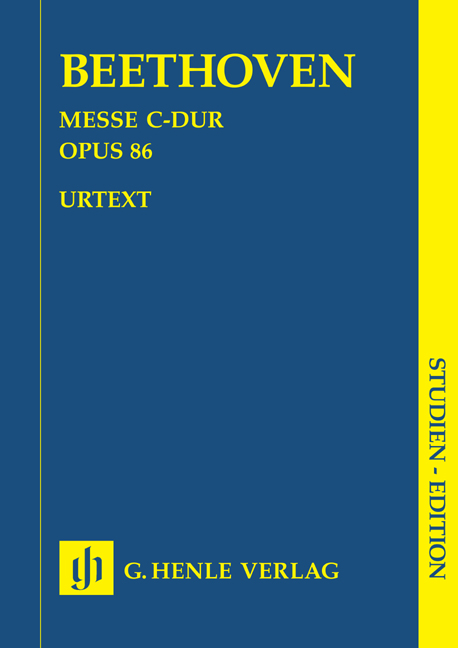 Vorderes Coverbild Messe C-dur op. 86
