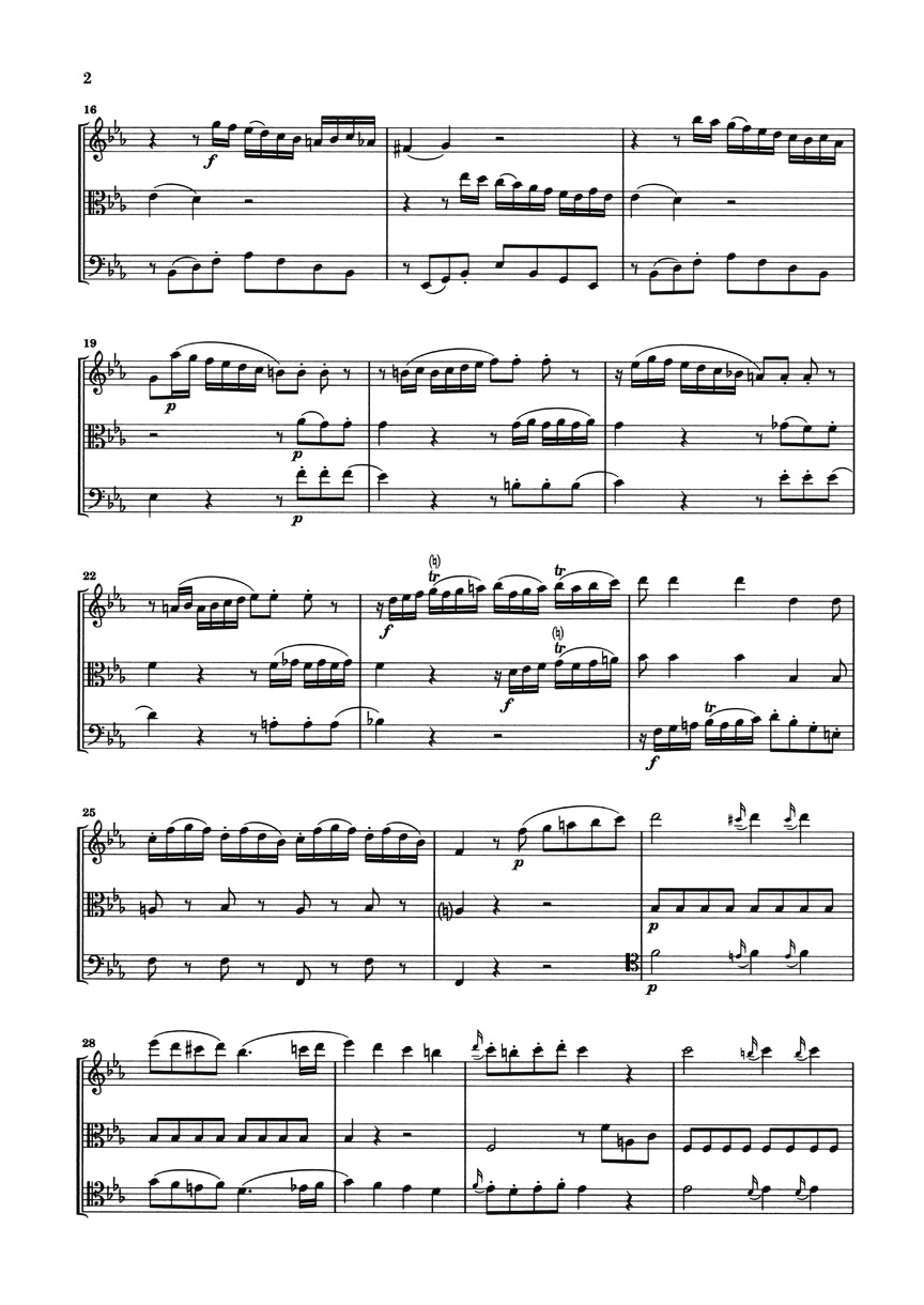 Anderes Coverbild Divertimento Es-dur KV 563 und Streichtrio (Fragment) G-dur KV Anh. 66 für Violine, Viola und Violoncello