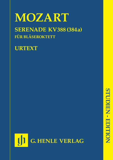 Vorderes Coverbild Serenade c-moll KV 388 (384a)
