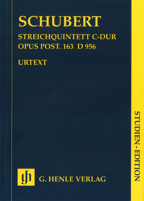 Vorderes Coverbild Streichquintett C-dur op. post. 163 D 956