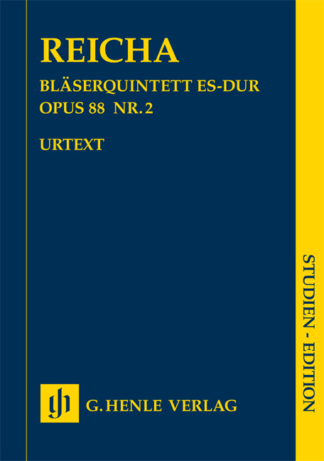Vorderes Coverbild Bläserquintett Es-dur op. 88,2