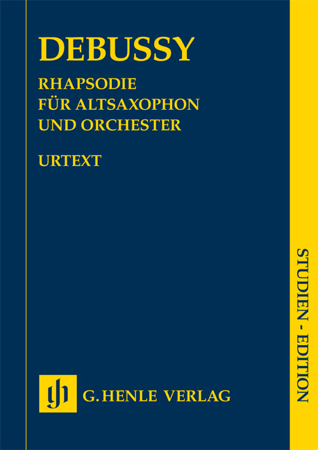 Vorderes Coverbild Rhapsodie für Altsaxophon und Orchester