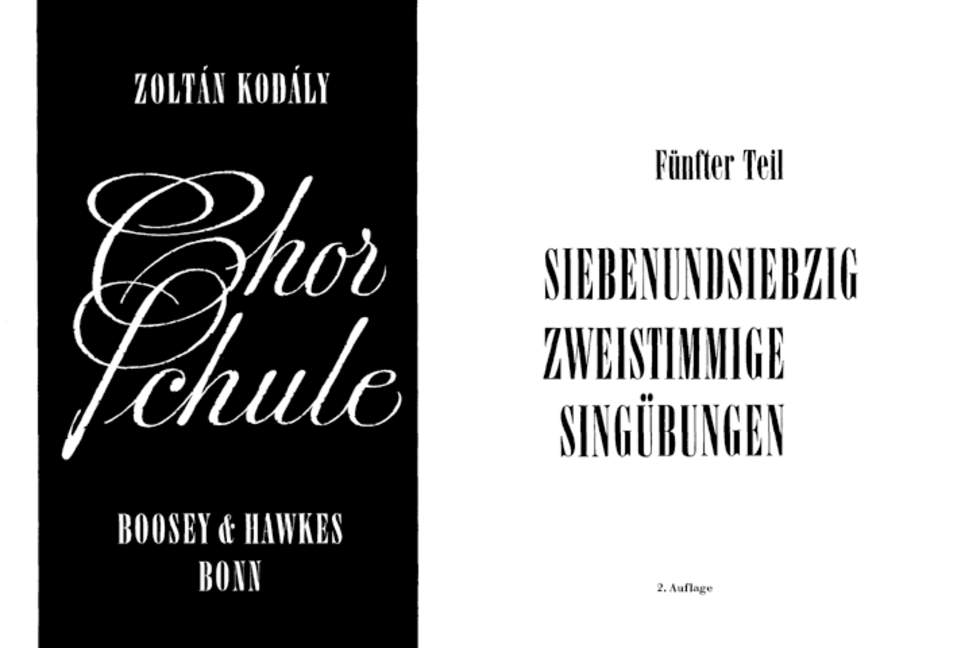 Vorderes Coverbild Chorschule Band 5