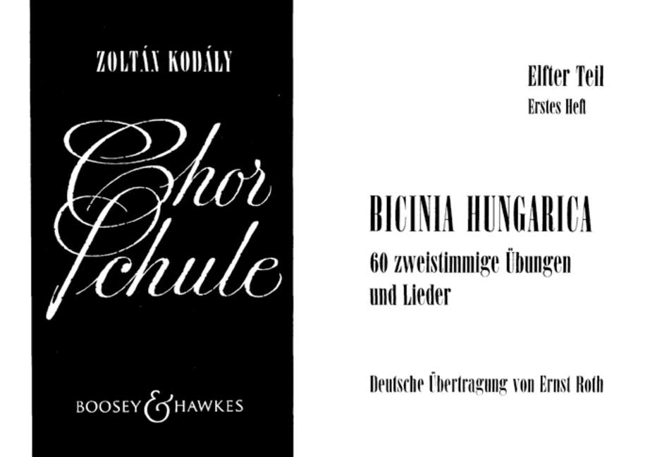 Vorderes Coverbild Chorschule Band 11/1