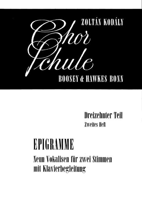 Vorderes Coverbild Chorschule Band 13/2