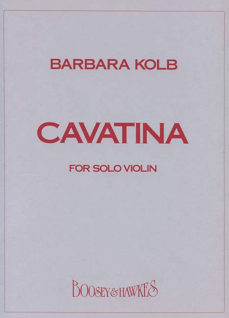 Vorderes Coverbild Cavatina