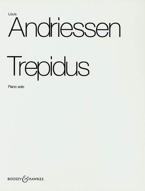 Vorderes Coverbild Trepidus 