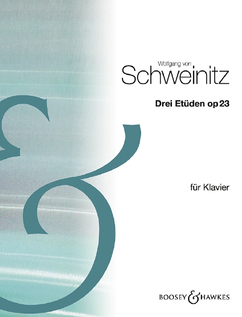 Vorderes Coverbild Drei Etüden op. 23 