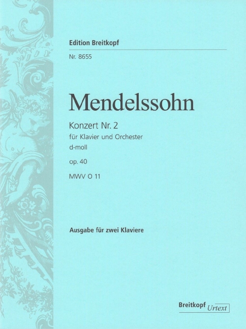 Anderes Coverbild Klavierkonzert Nr. 2 d-moll op. 40 MWV O 11