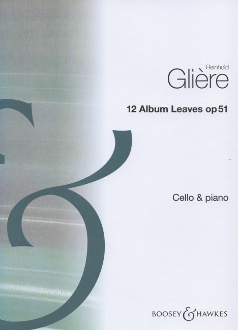 Vorderes Coverbild 12 Albumblätter op. 51