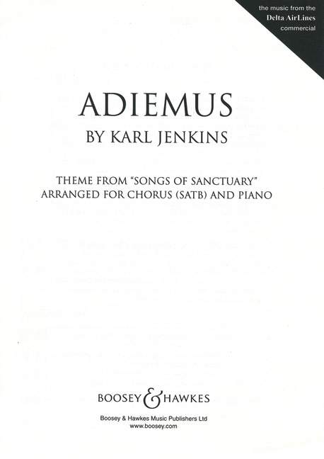 Vorderes Coverbild Adiemus (1994)