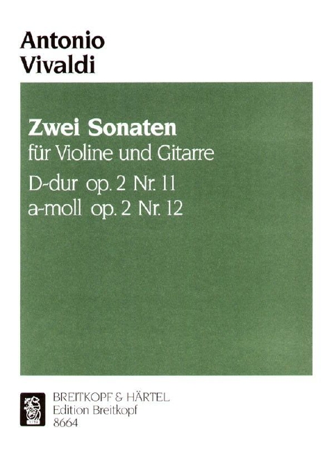 Anderes Coverbild Sonaten D-dur/a-moll aus op. 2
