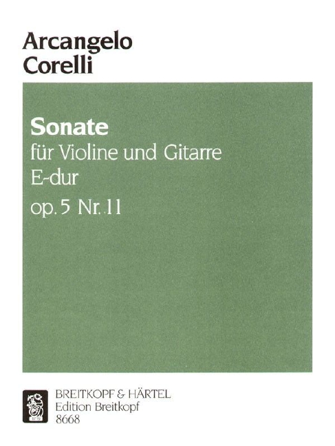 Anderes Coverbild Sonate E-dur op. 5/11