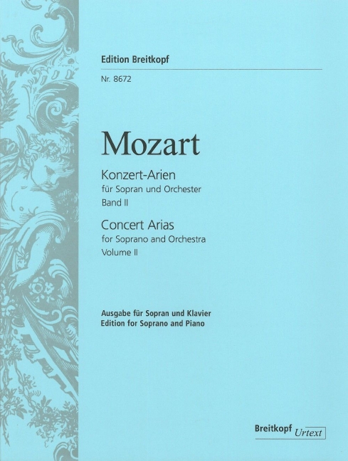 Anderes Coverbild Sämtliche Konzert-Arien für Sopran Band 2