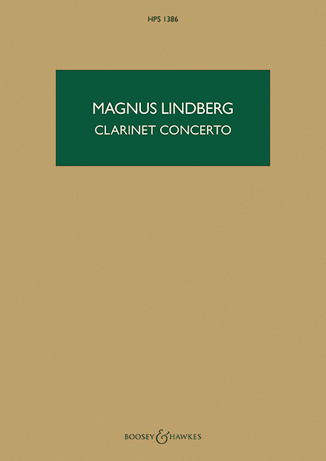Vorderes Coverbild Klarinettenkonzert (2001 - 2002)