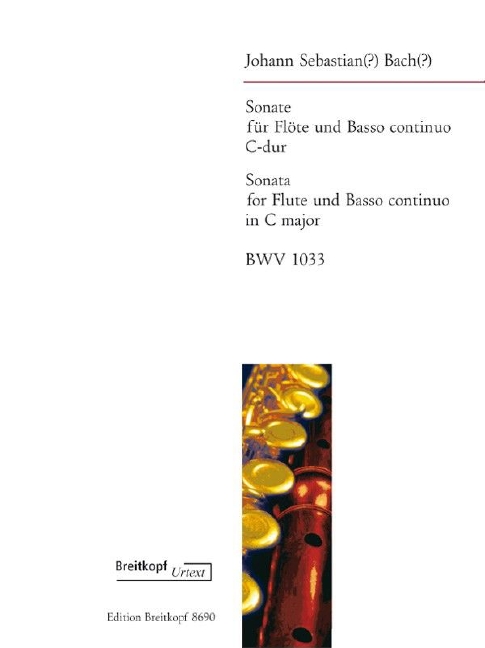 Anderes Coverbild Sonate C-Dur BWV 1033