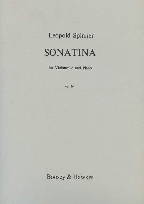 Vorderes Coverbild Sonatina op. 26 (1972 (1973))