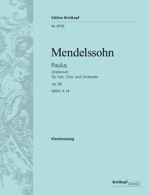 Anderes Coverbild Paulus op. 36 MWV A 14