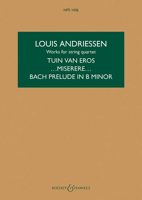 Vorderes Coverbild Works for String Quartet