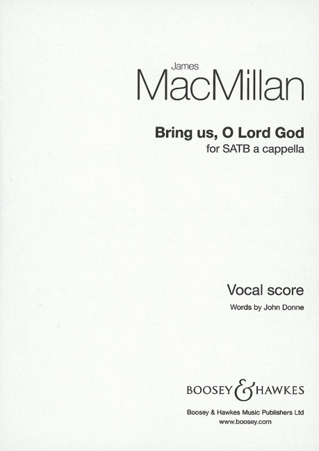Vorderes Coverbild Bring us, O Lord God