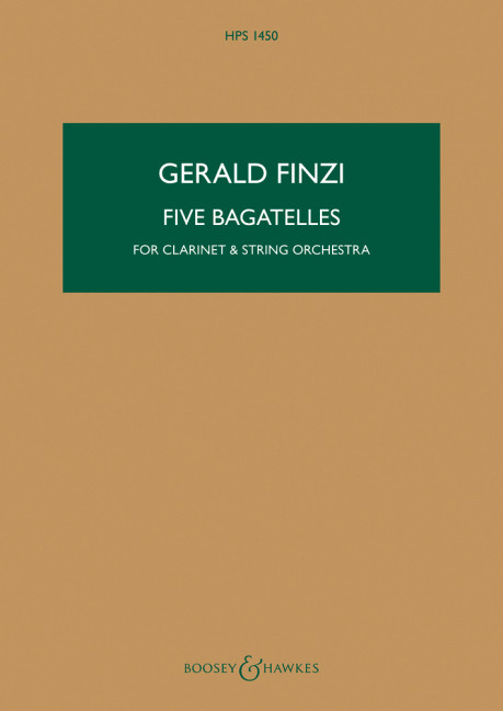 Vorderes Coverbild Five Bagatelles op. 23a