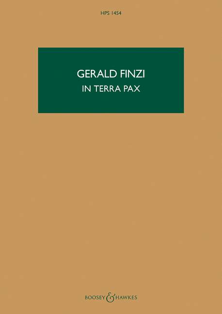Vorderes Coverbild In terra pax op. 39 (1954 - 1956)