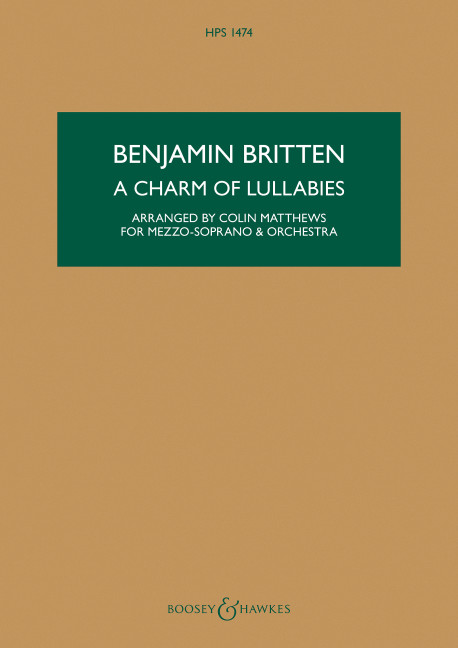 Vorderes Coverbild A Charm of Lullabies op. 41 (1947)