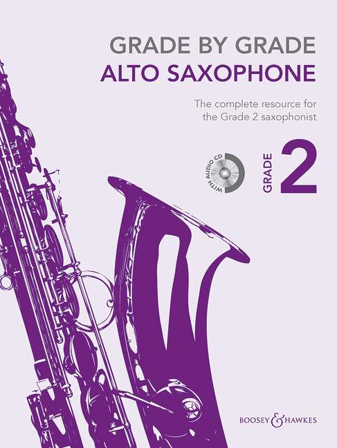 Vorderes Coverbild Grade by Grade - Alto Saxophone