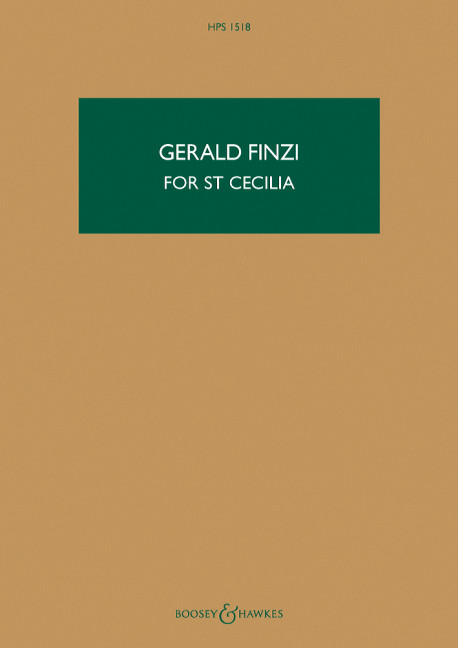 Vorderes Coverbild For St Cecilia op. 30 (1946 - 1947)
