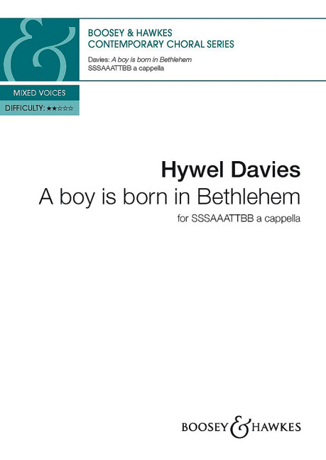 Vorderes Coverbild A boy is born in Bethlehem